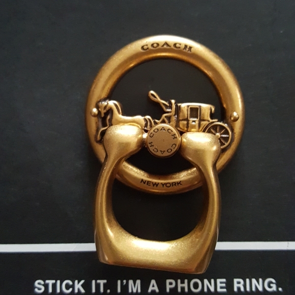 COACH PHONE GRIP/ RING - Picture 4 of 7